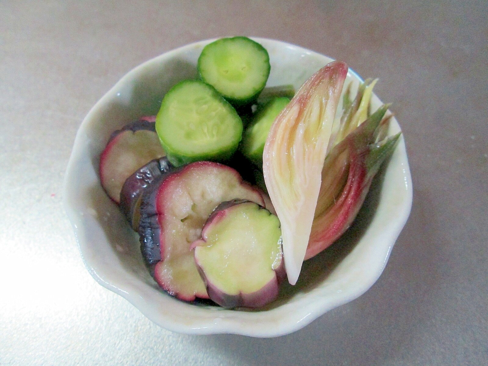 ポリ袋で簡単 キュウリナスミョウガの白梅酢漬け レシピ 作り方 By カゲジジ 楽天レシピ ポリ袋で簡単 キュウリナスミョウガの白梅酢漬け レシピ 作り方 By カゲジジ 楽天レシピ