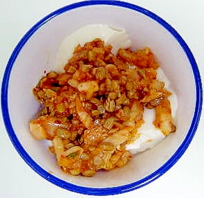 納豆キムチ豆腐