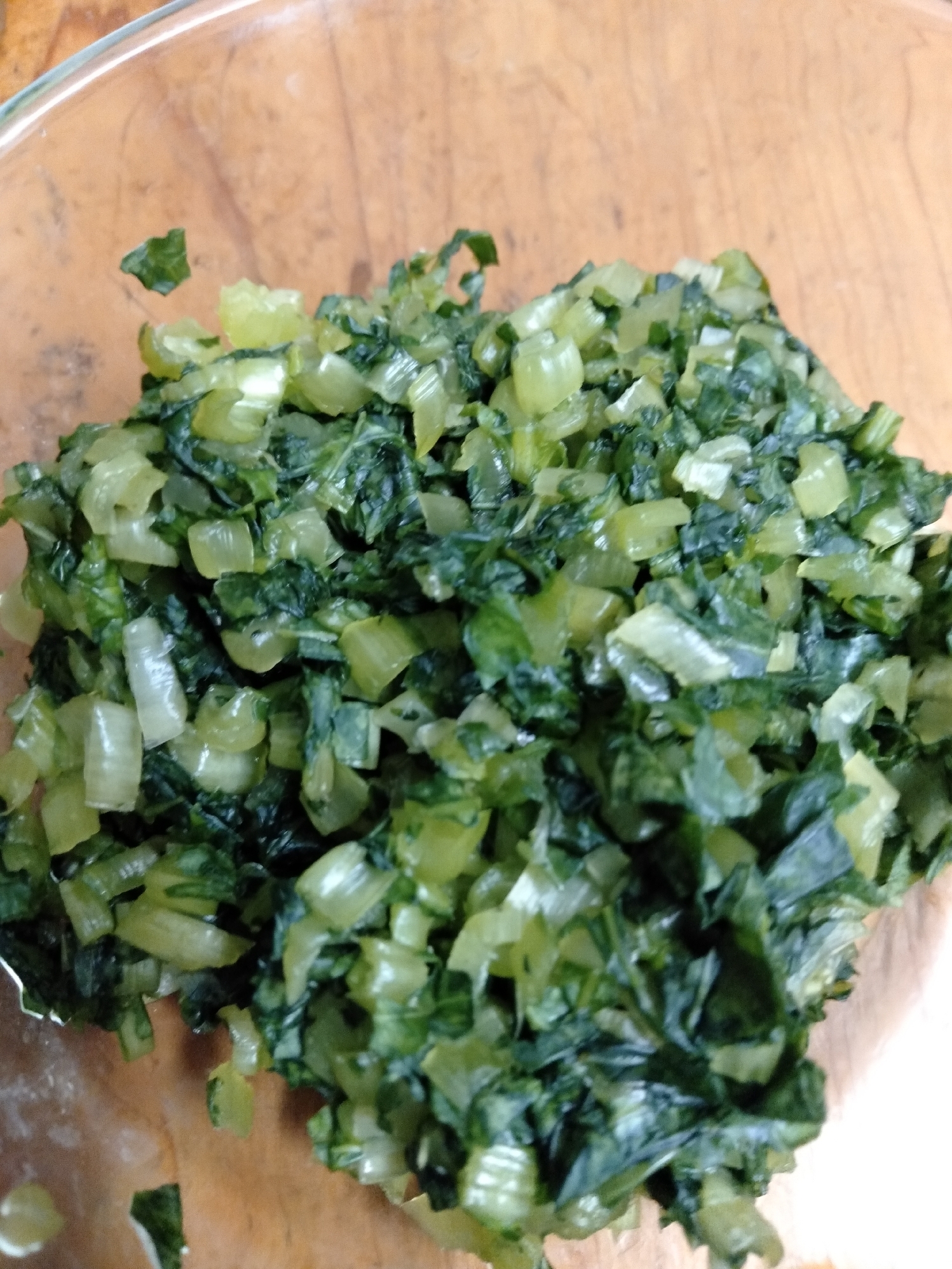 簡単便利な作り置き 小松菜の塩もみ レシピ 作り方 By Anna 楽天レシピ