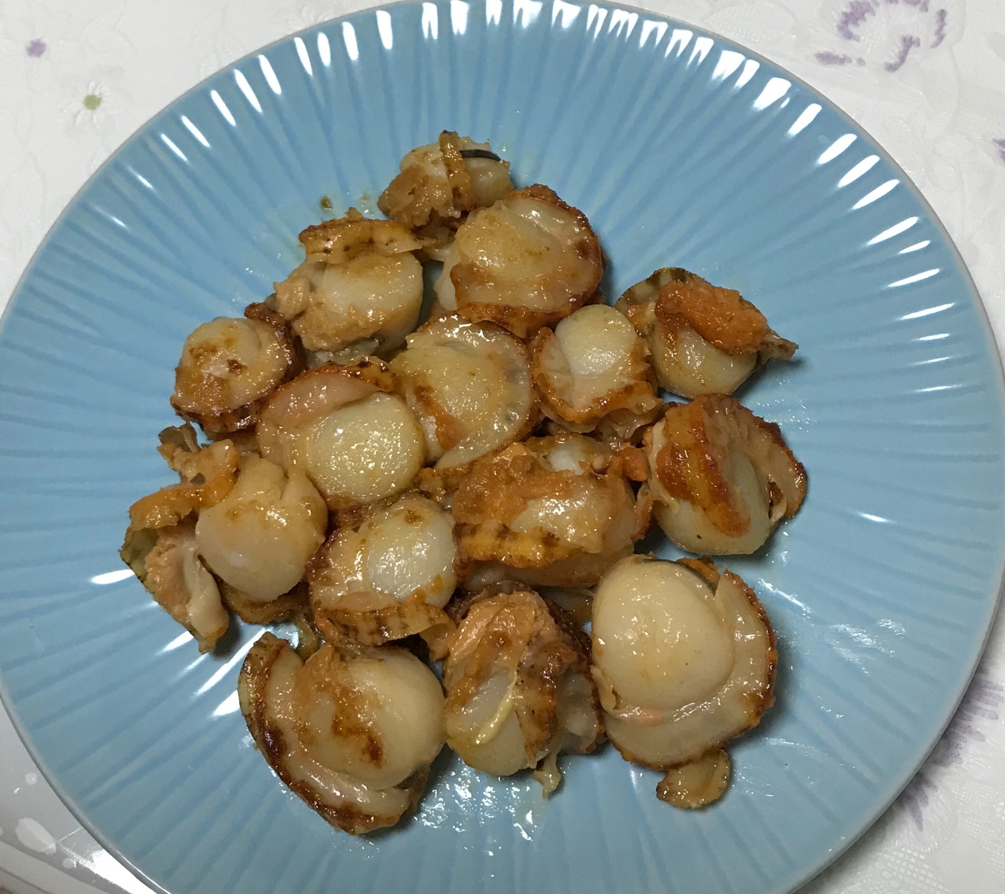 簡単ベビーホタテのバター醤油焼き レシピ 作り方 By えんころ 楽天レシピ