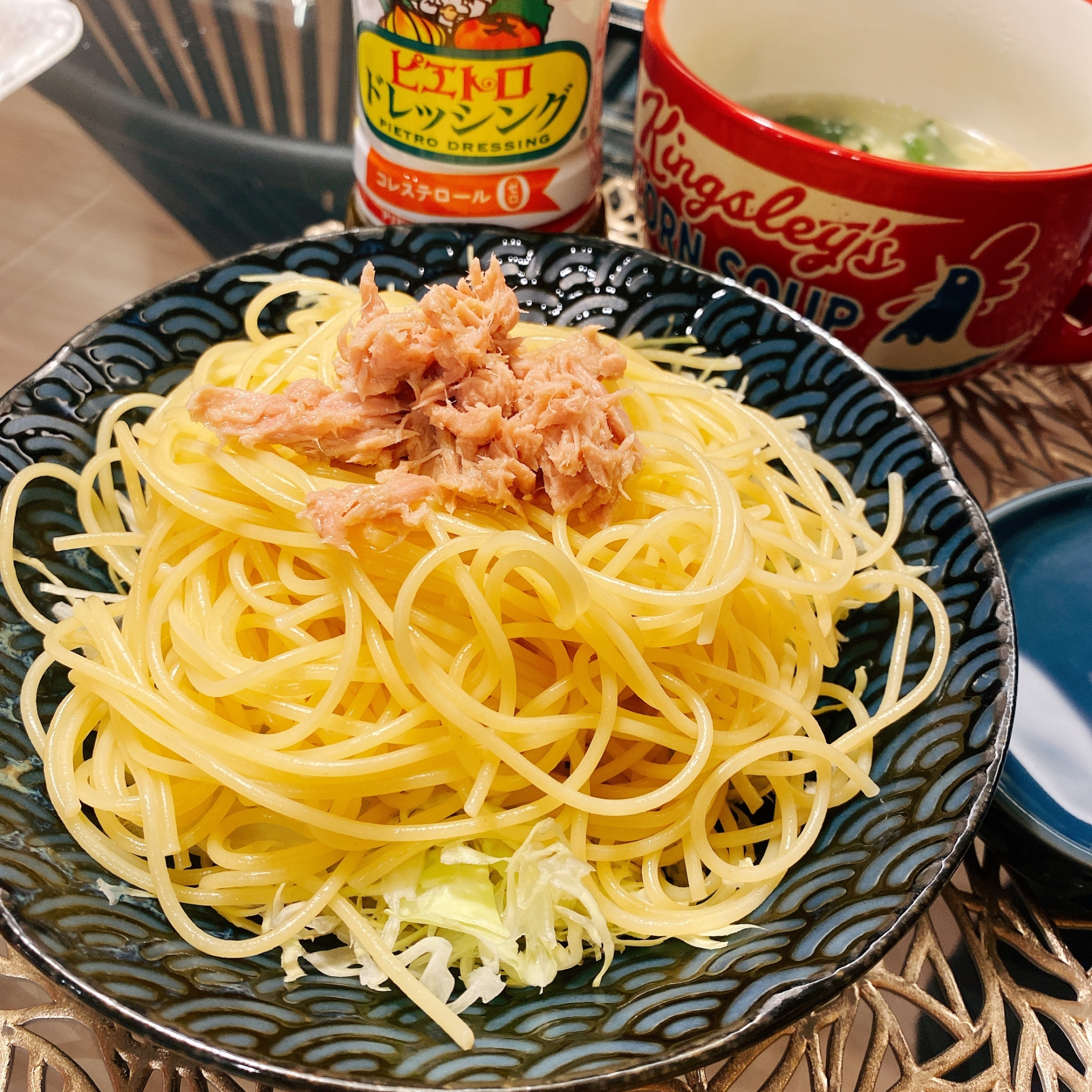 簡単！スパゲティサラダ！スパサラ☆