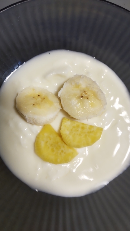 さつまいもバナナꕤ ヨーグルト