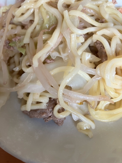 主人作☺️塩焼きそば