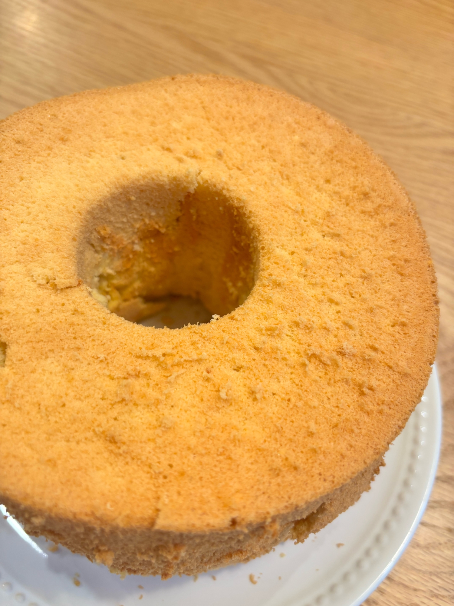 雲みたい!ふわふわシフォンケーキ