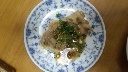 うまっ！おろしたれかけ豚肉ステーキ♪