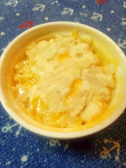 レンジで簡単☆生姜とチーズのお豆腐ココット