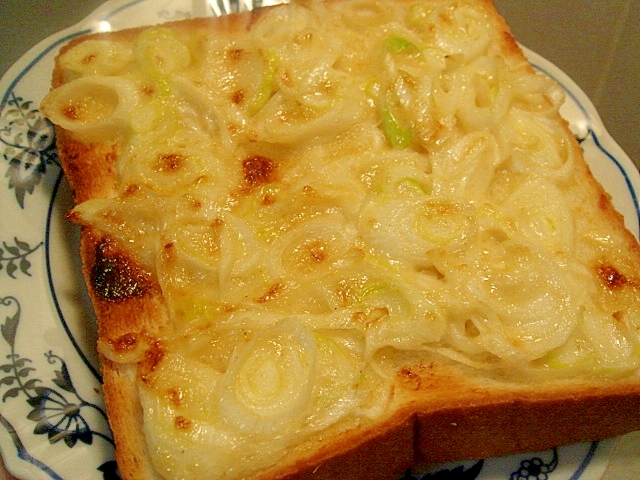柚子胡椒風味♥葱味噌トースト