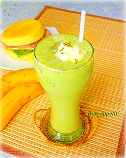 大麦若葉のヨーグルトドリンク レシピ 作り方 By めーぷんぷい 楽天レシピ