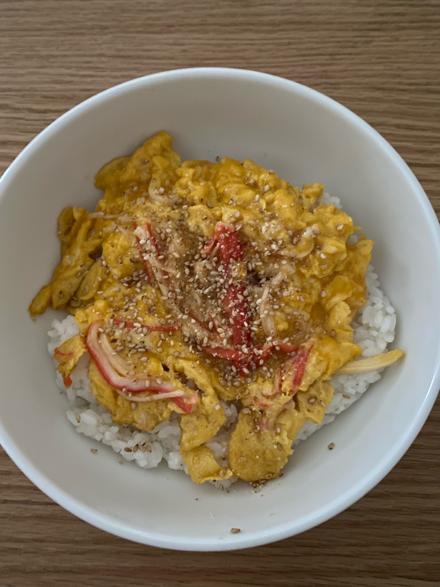 カニ玉丼