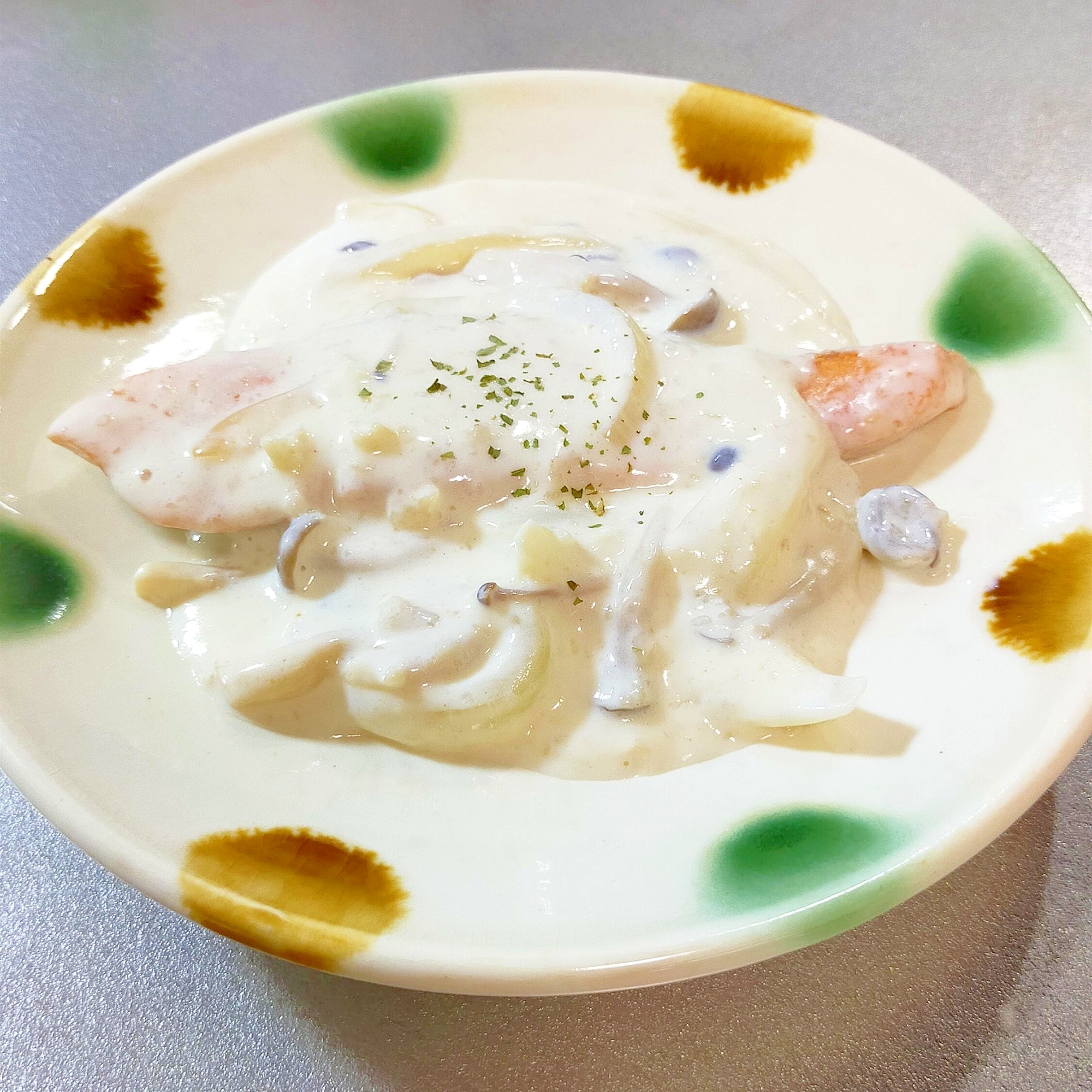 サーモンのクリーム煮