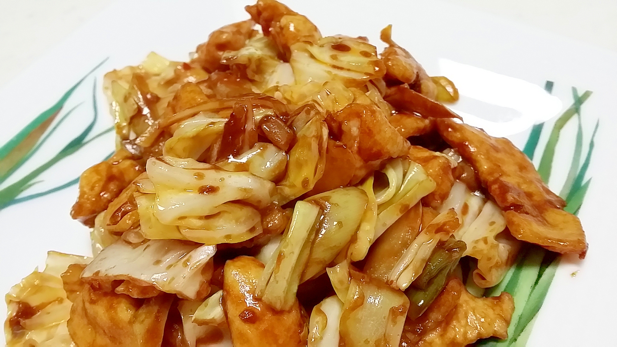 鶏胸肉で!ヘルシー回鍋肉(^^)