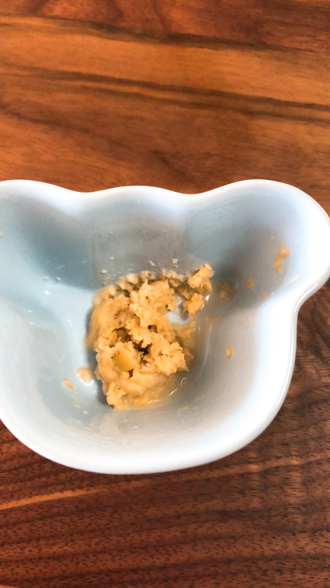 離乳食 初期の納豆!手も汚さず簡単!