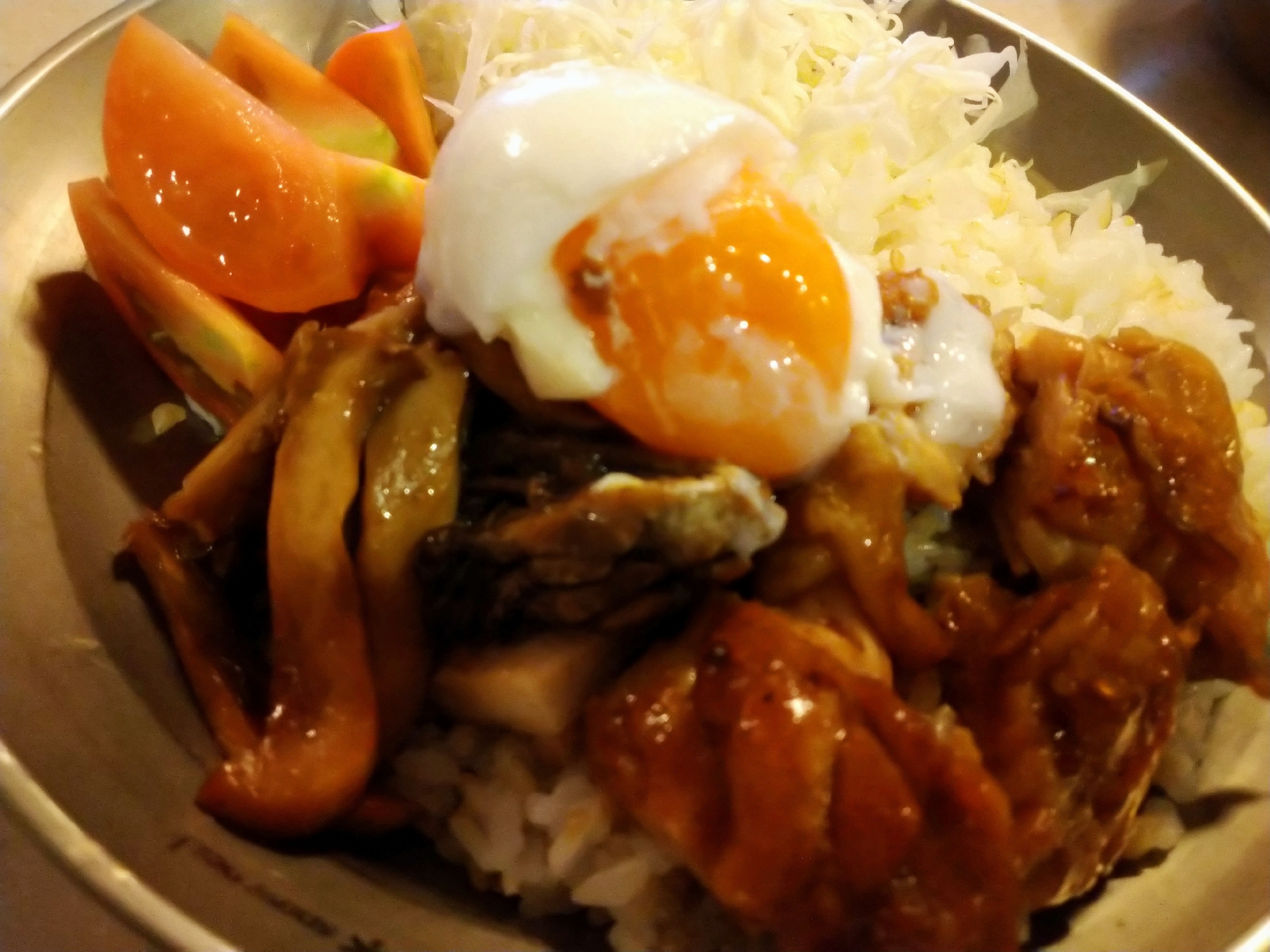 照り焼きチキンプレート