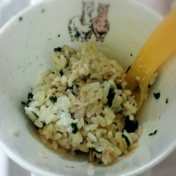 1歳 離乳食 ツナとほうれん草のまぜごはん レシピ 作り方 By ゆいか1221 楽天レシピ 1歳 離乳食 ツナとほうれん草のまぜごはん レシピ 作り方 By ゆいか1221 楽天レシピ