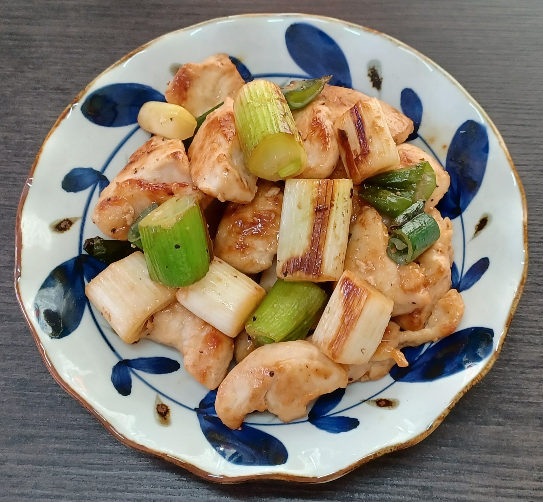 長ねぎと鶏胸肉の塩味焼き鳥風炒め☆お弁当のおかず