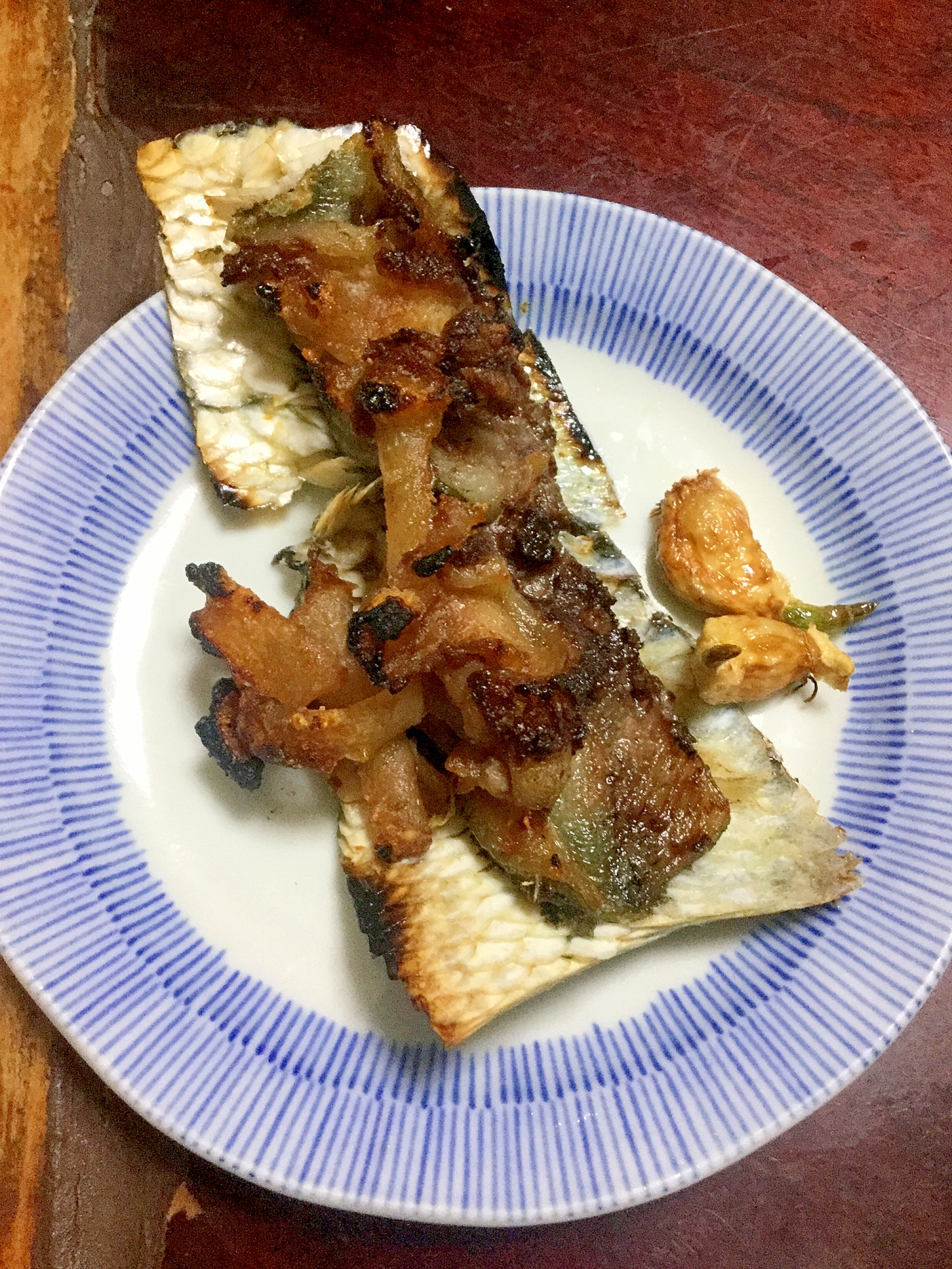 マグロのカマ付近の焼き物