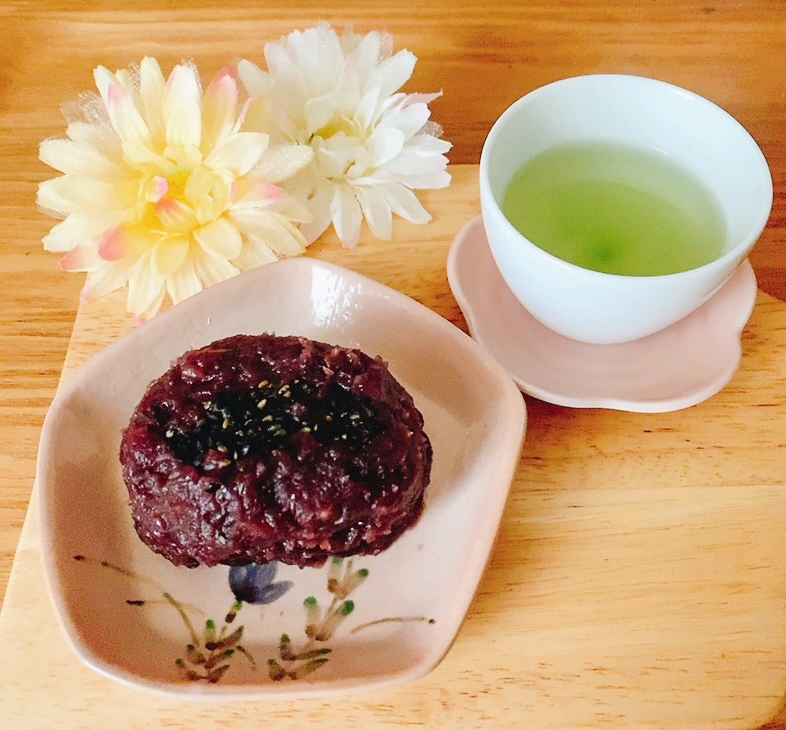 好きな和菓子と緑茶•.¸¸¸.☆
