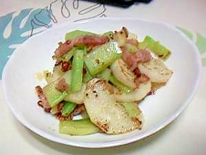 簡単!かぶのガーリック炒め++