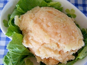 なめらか～☆なたらこポテトサラダ