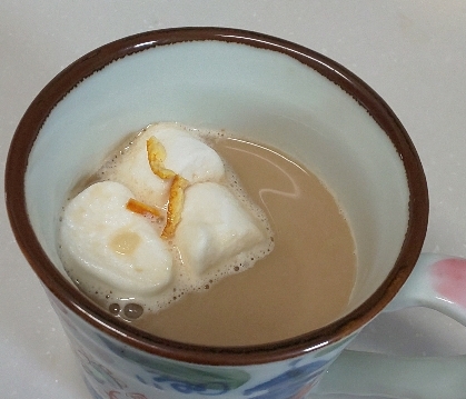 ふわっじゃり♡柑橘の香りが癒されるカフェオレ