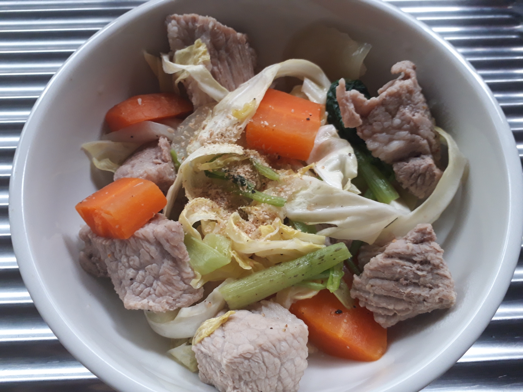 豚肩　塩