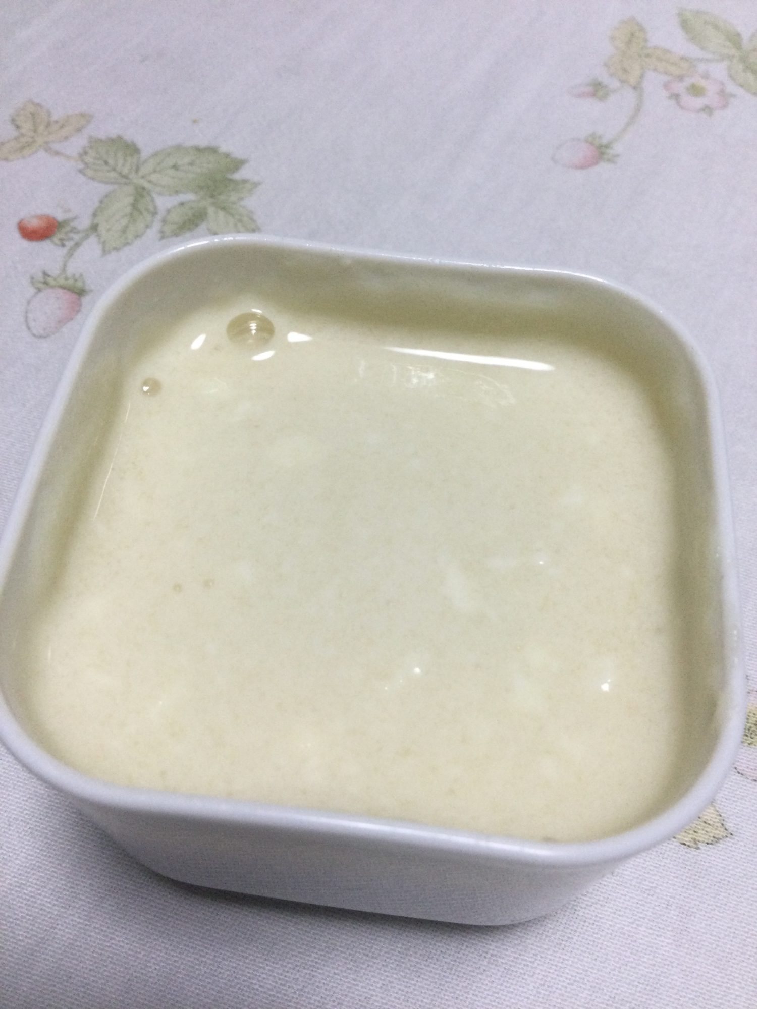 豆乳ヨーグルトの豆乳マシュマロ寒天