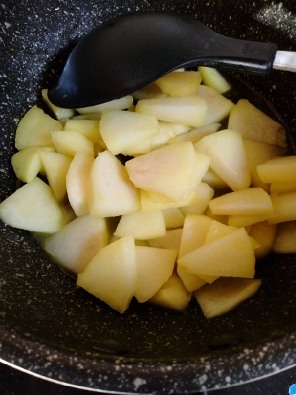 りんごバター煮