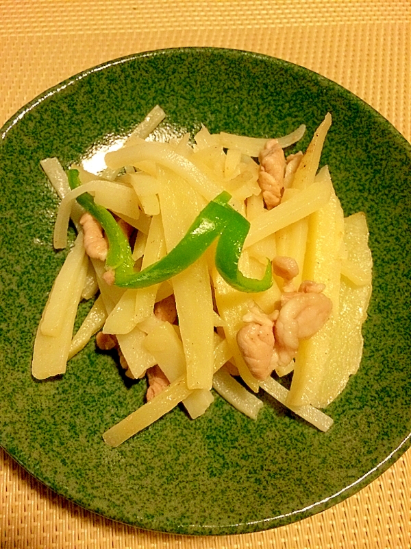 お弁当に☆豚肉とジャガイモのソテー