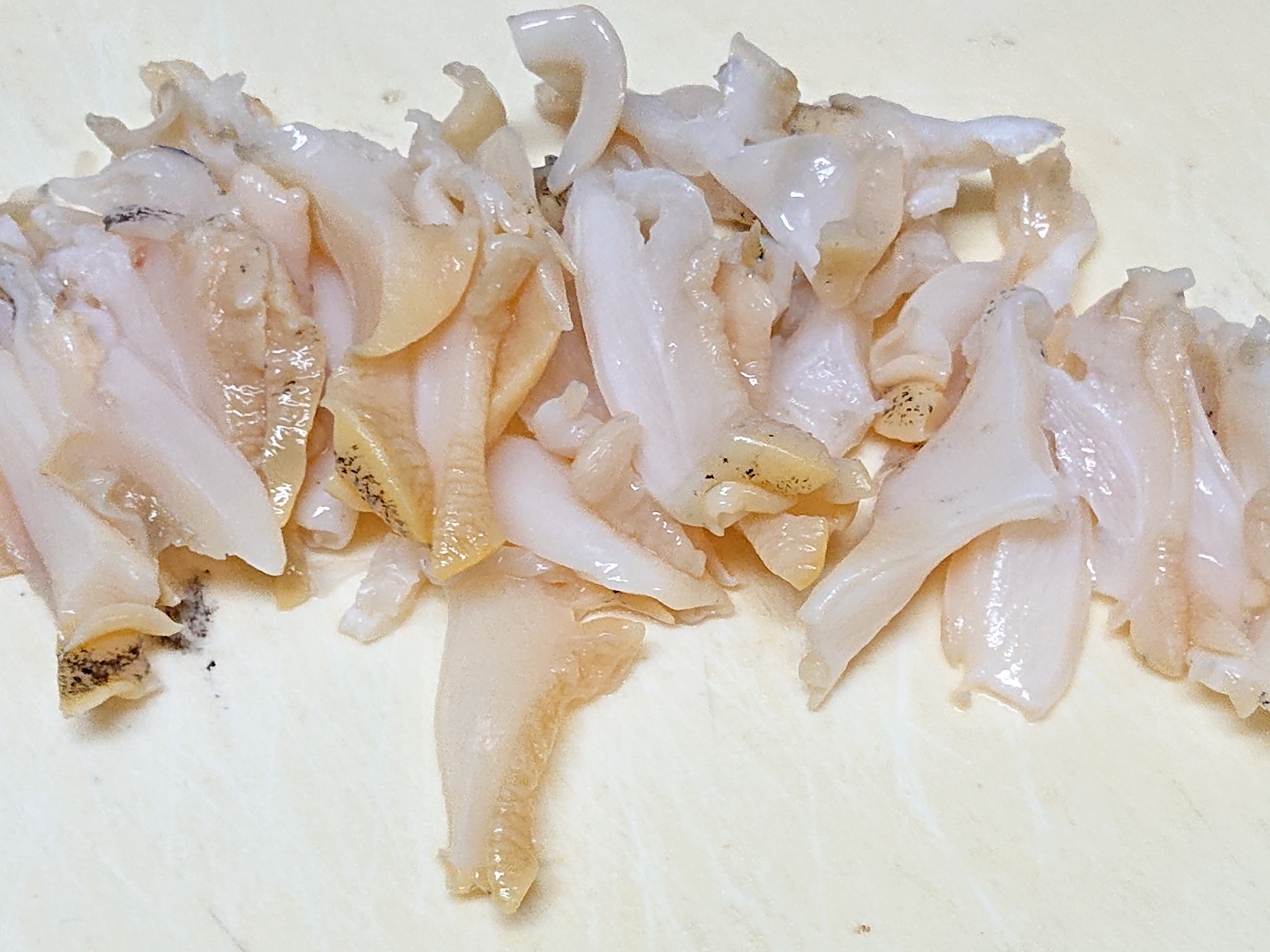 白バイ貝の下処理