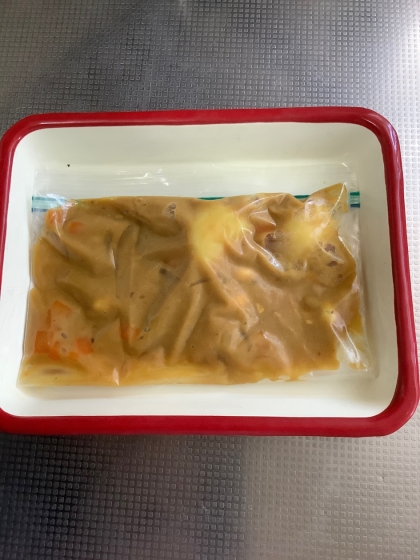 カレーの冷凍保存