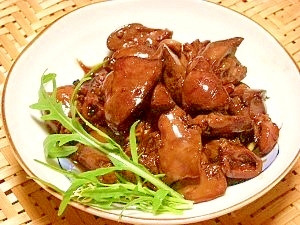 妄想居酒屋OPEN☆鶏レバーの黒酢煮