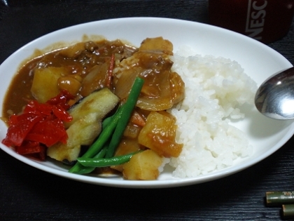 夏野菜入りカレー