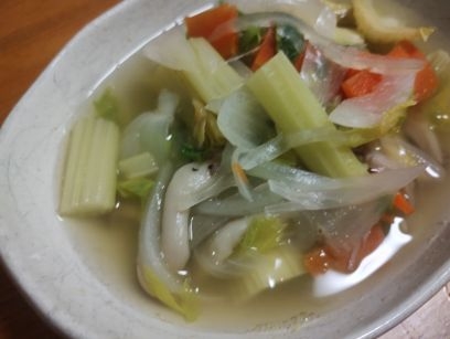 簡単！野菜スープ☆つわりの辛い妊婦さんにも♡