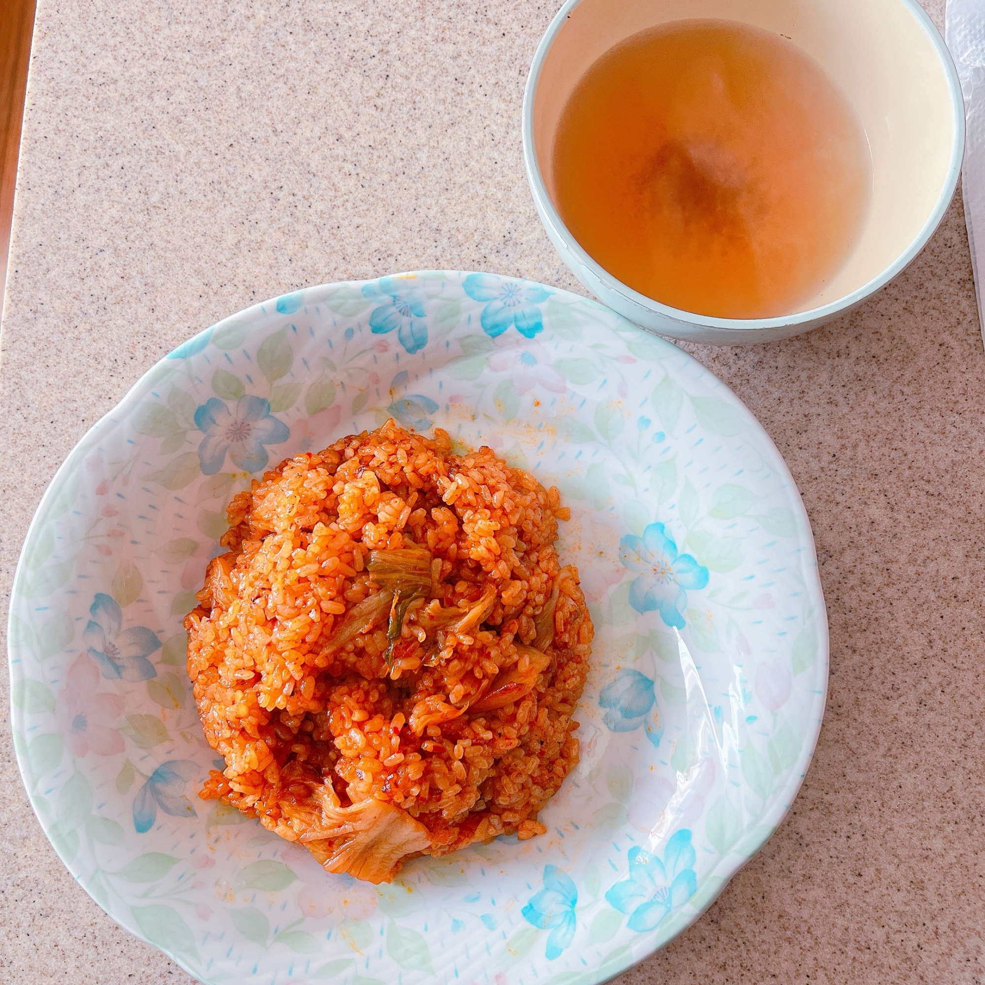 ハマるぜ？￤卵なし￤キムチ炒飯￤簡単￤ピリ辛うまっ