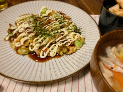 お好み焼き粉不要っ～☆おうちのお好み焼き☆