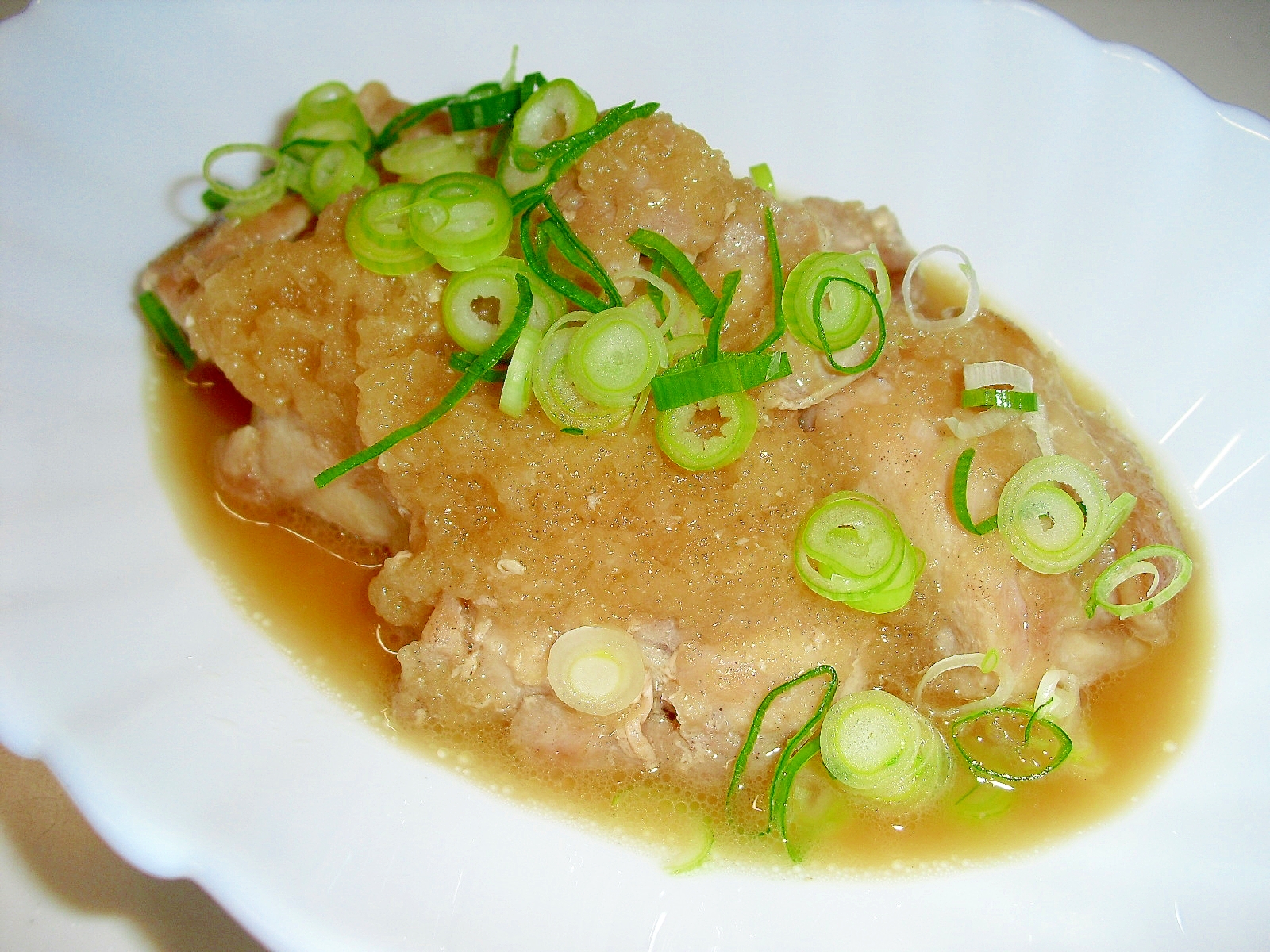 さっぱり♪我が家の“鶏肉のおろしポン酢煮”