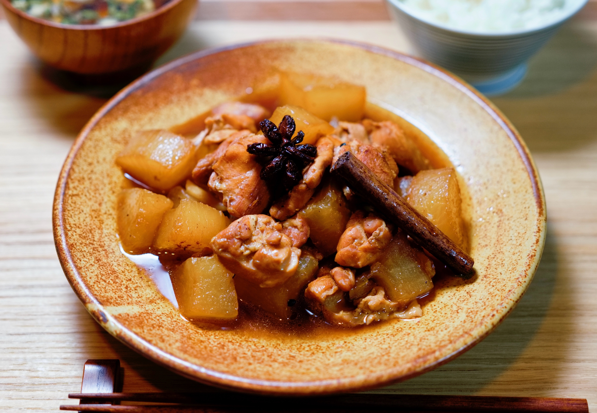 大根と鶏肉の中華スパイス煮込み【中華】