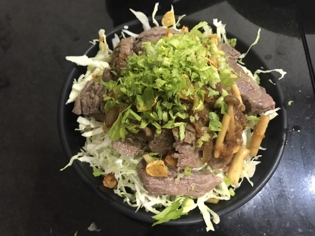 和風ステーキ丼！！