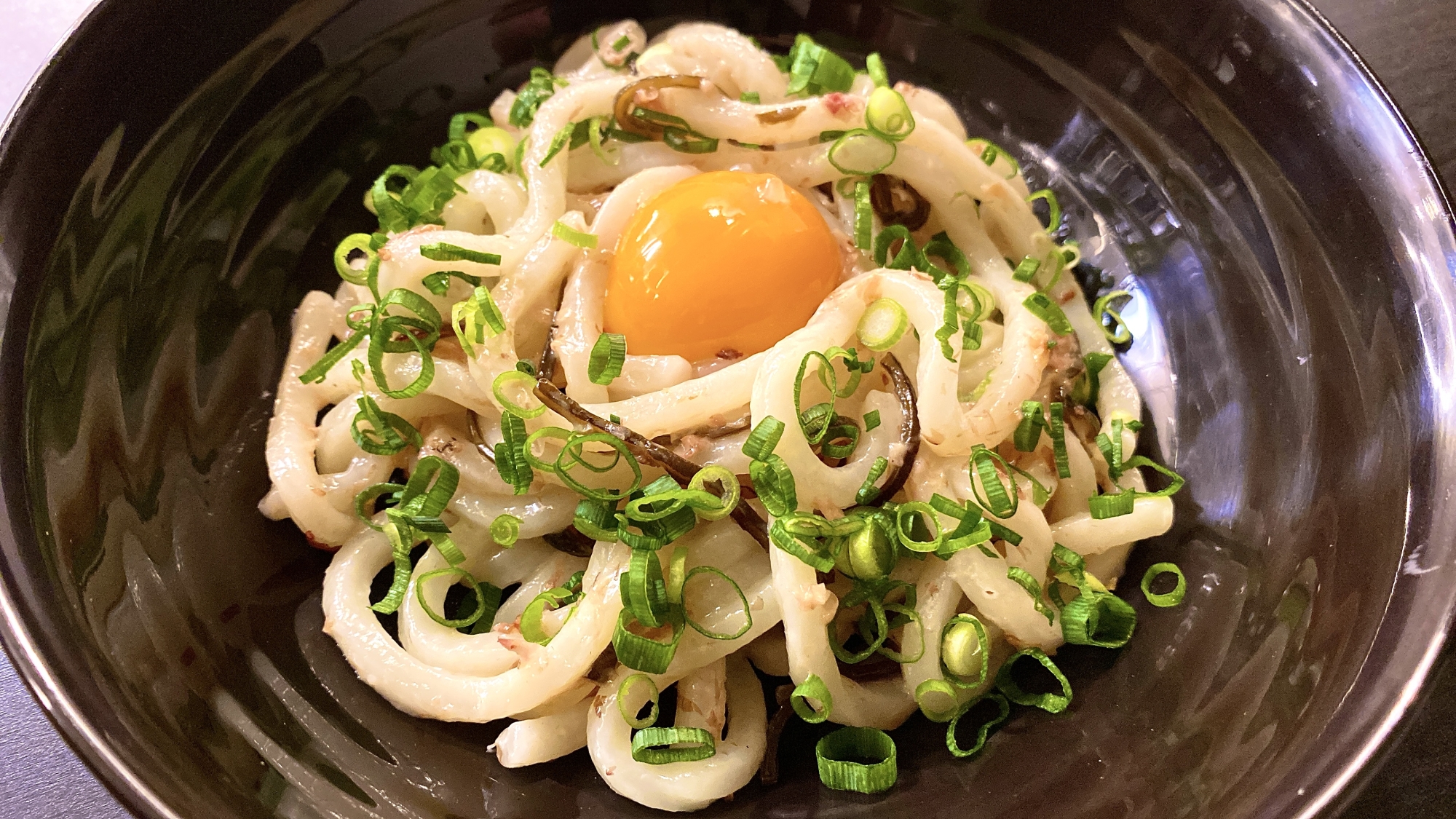 レンジで作る！プロ直伝！だしバターうどん