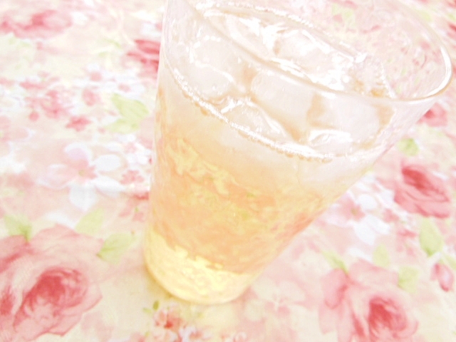 ❤林檎酢と白ワインと生姜のドリンク❤