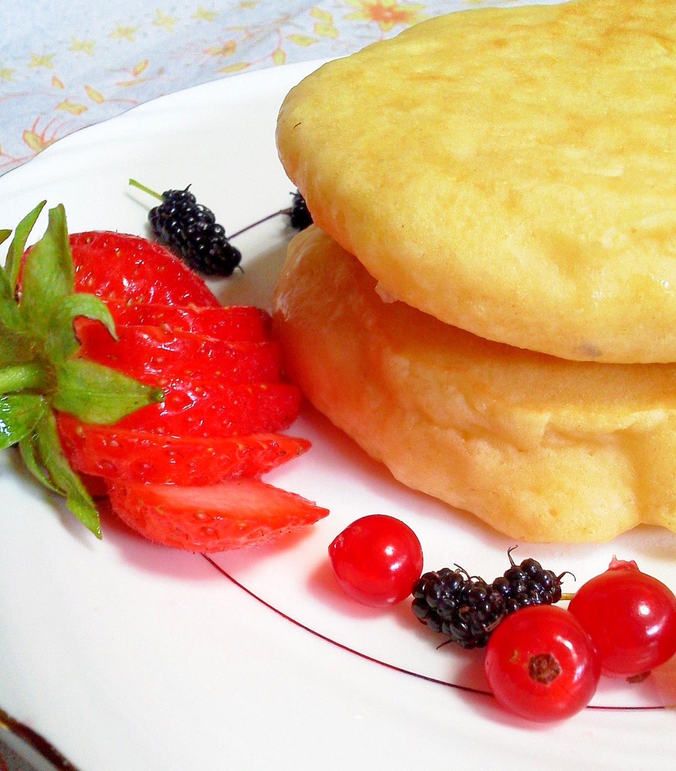 豆腐de厚焼きホットケーキ