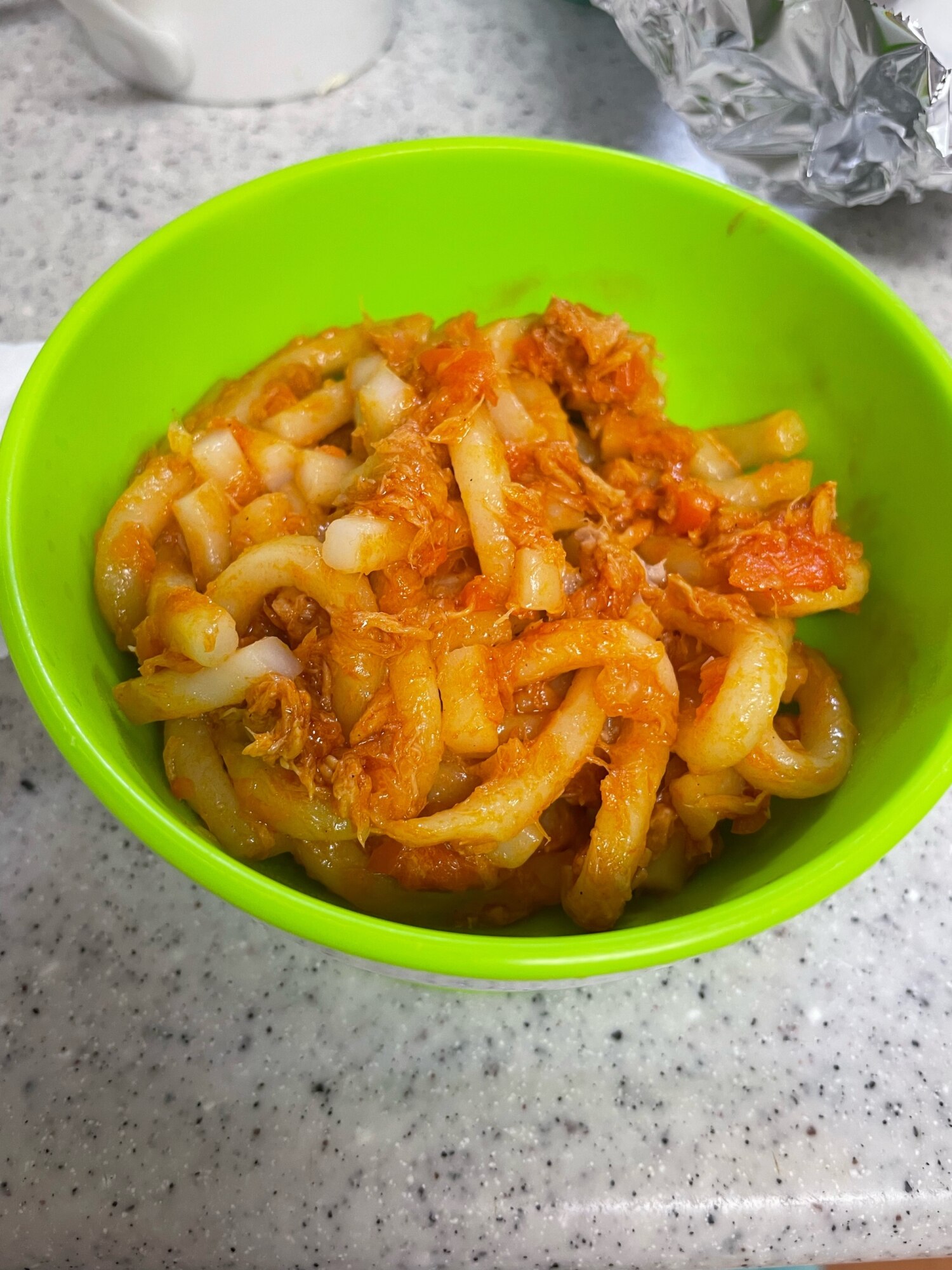 幼児食にもおすすめ☆うどんナポリタン レシピ・作り方 by わかち