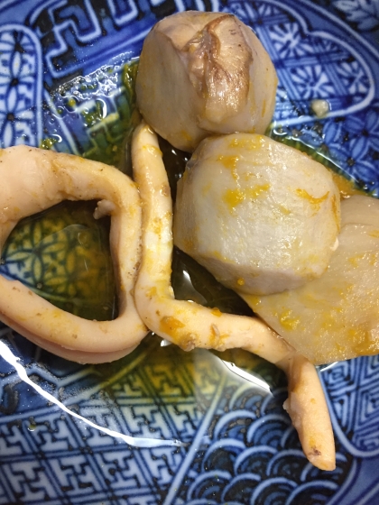 里芋とイカの煮物❤️ほっこり甘辛く