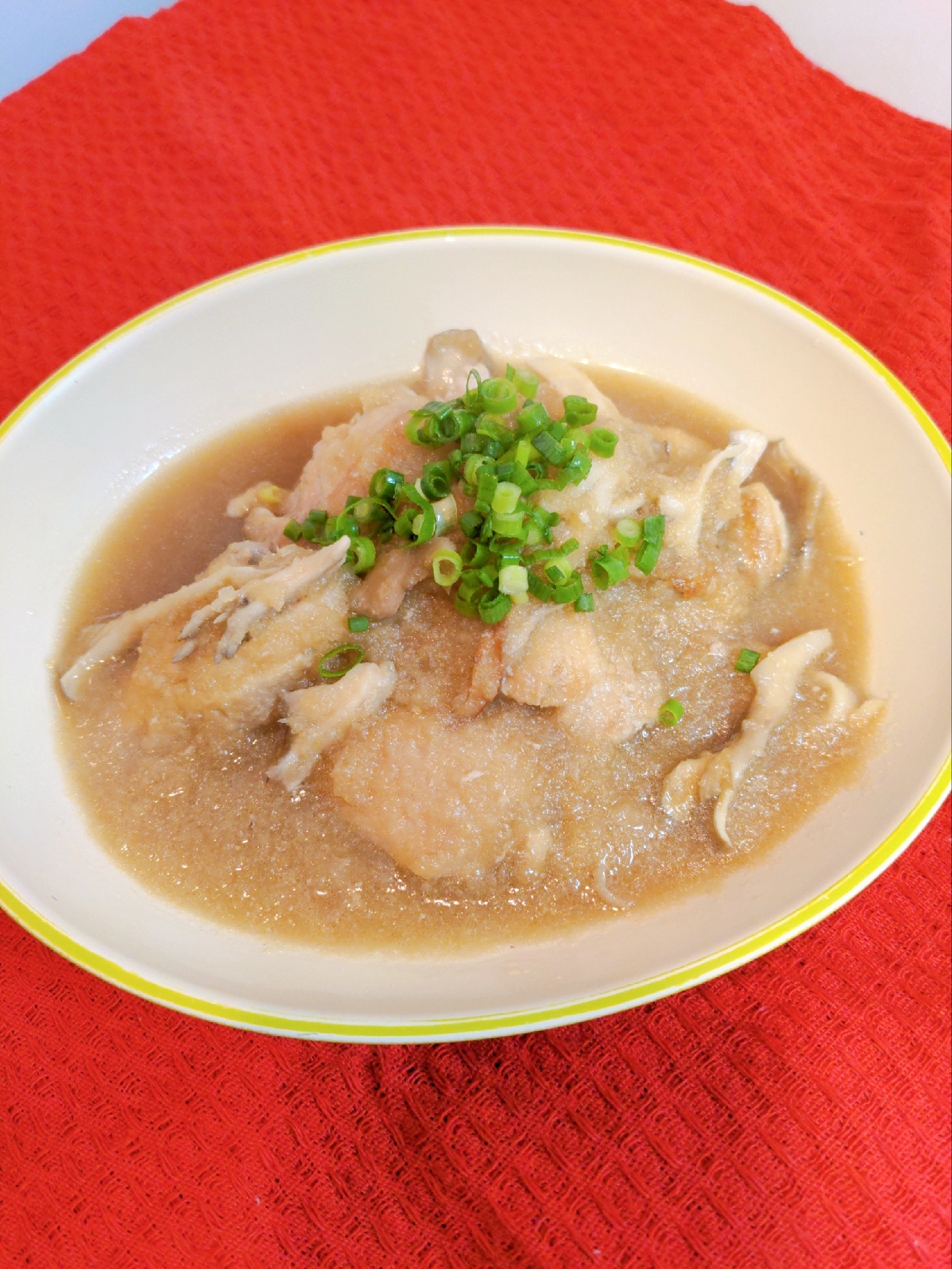 【簡単でヘルシー】鶏もも肉のみぞれ煮♪