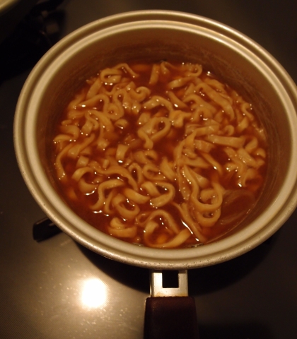 簡単味噌煮込みうどん