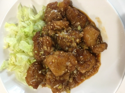 鶏胸肉で！油淋鶏！簡単ソース版！