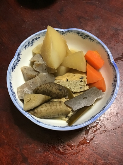 根菜とこんにゃくの煮物