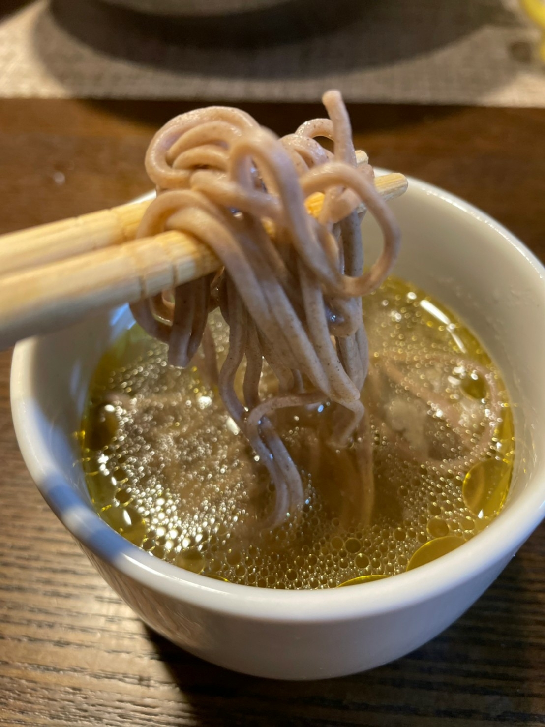 ごぼうと鶏出汁のつけそば