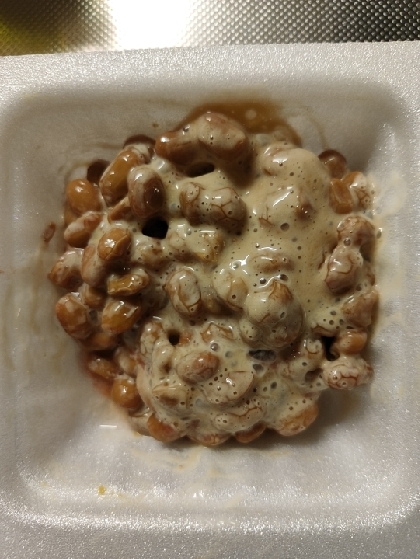 納豆にマヨネーズやケチャップ！！
これからも入れたいです。
ご馳走様でした。