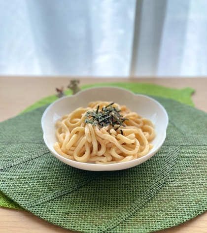 混ぜるだけ簡単明太マヨうどん